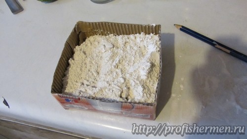 гипс в коробочке