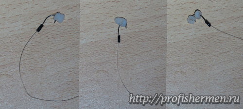 так нужно насаживать перловку на крючок